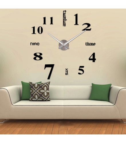 HD246 - DIY Frameless Large Wall Clock